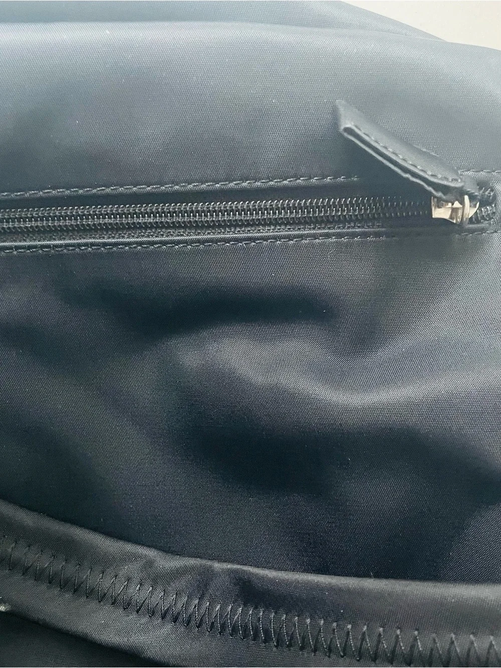 GAP Black Everyday Backpack Y2K Drawstring durable Nylon
